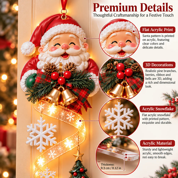 MerryGlow™ LED Christmas Door Decor
