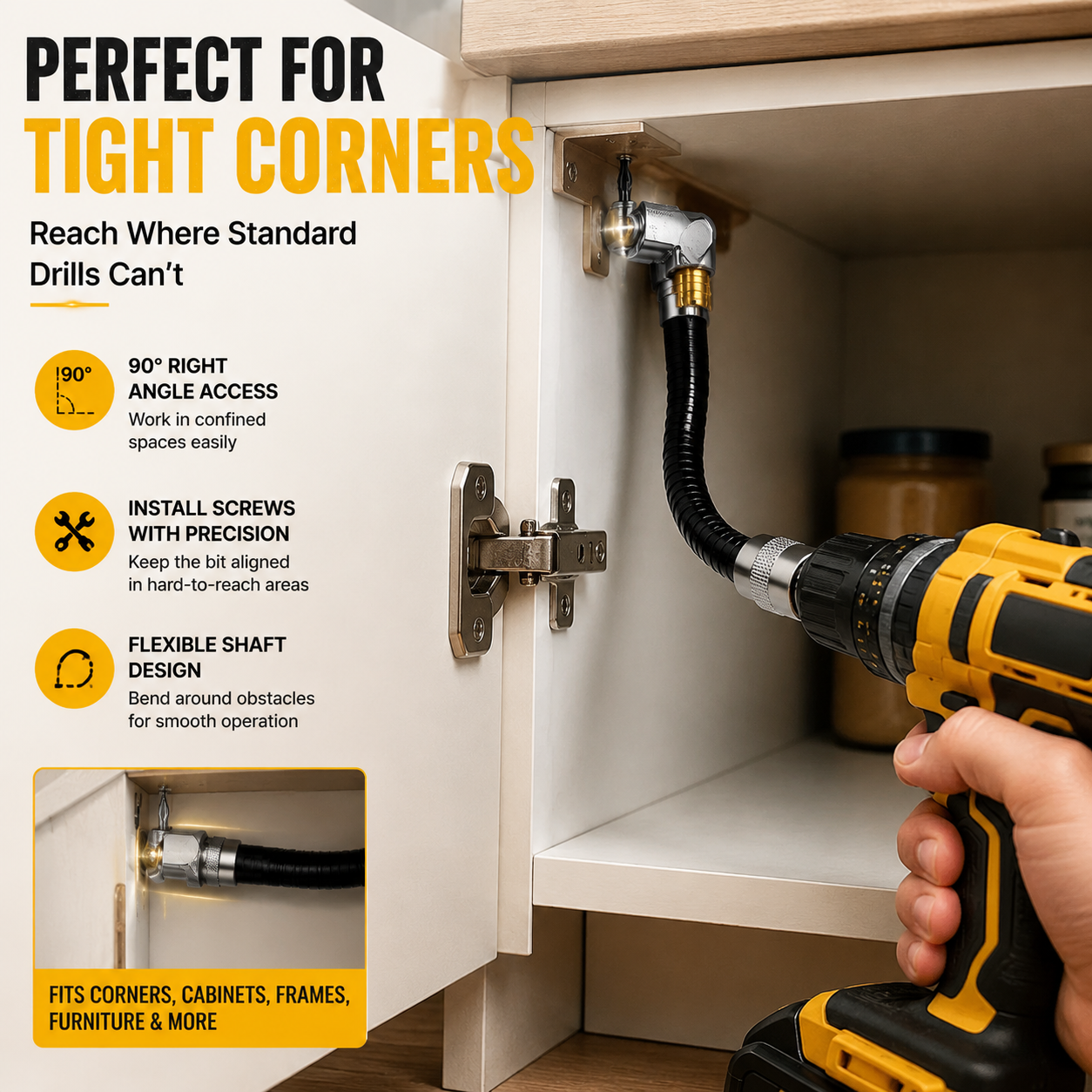 FlexReach™ 90° Drill Adapter