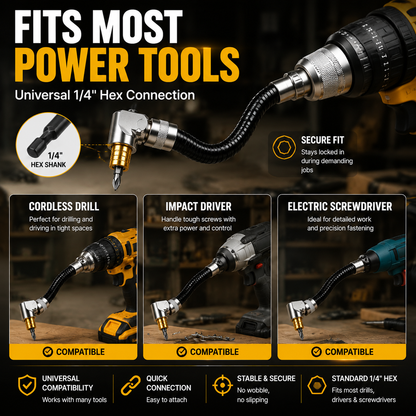 FlexReach™ 90° Drill Adapter