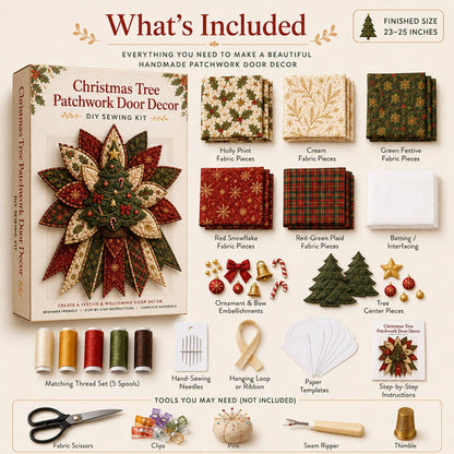 Plonksy™ StitchJoy Christmas Door Hanging Kit