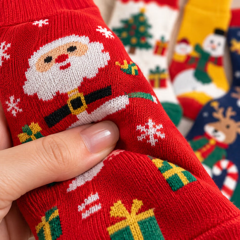 Plonksy™ SockJoy – 24-Day Christmas Sock Advent Calendar