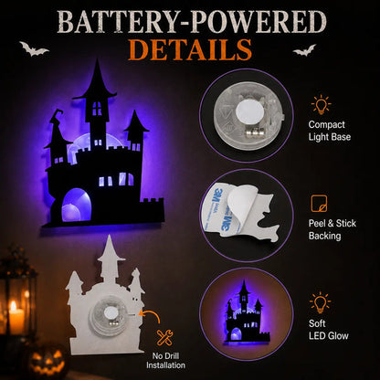 Plonksy™ Halloween Glow Silhouettes