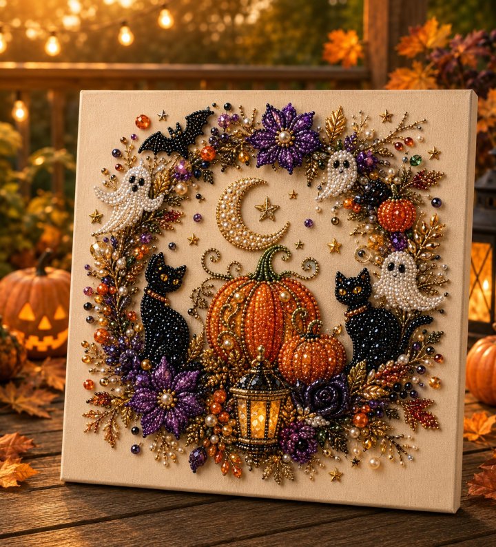 Plonksy™ Halloween DIY Art Kit