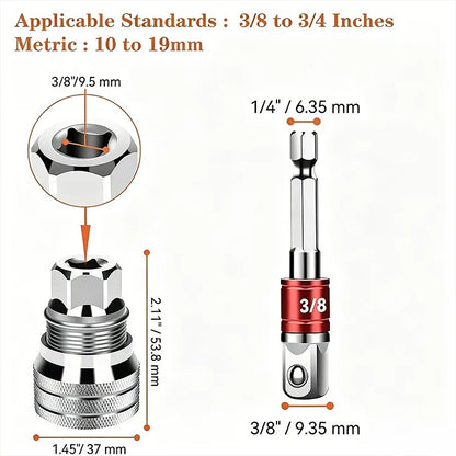 Plonksy™ 6-Jaw Adjustable Socket