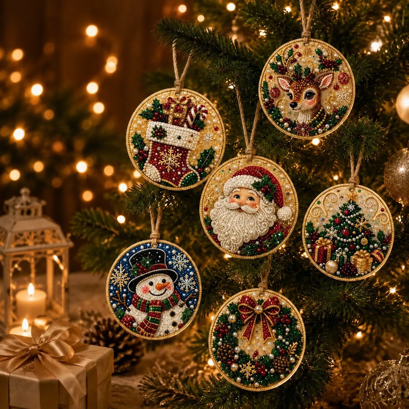 Plonksy™ SparkleCraft Christmas Ornament Kit