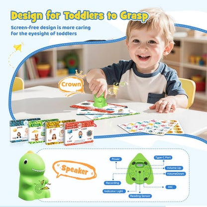 DinoTalk™ Montessori Talking Flash Cards
