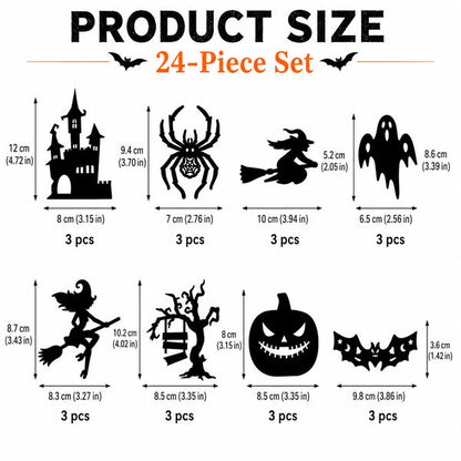 Plonksy™ Halloween Glow Silhouettes
