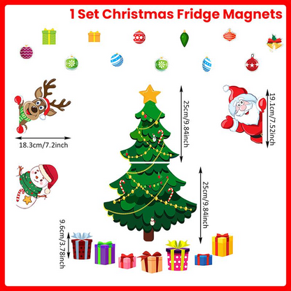 JollyFridge™ Christmas Magnet Set
