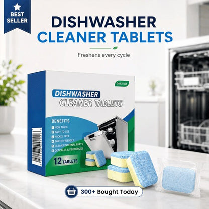 Plonksy™ Dishwasher Cleaner Tablets 12-Pack