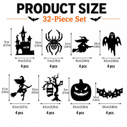 Plonksy™ Halloween Glow Silhouettes