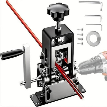 Plonksy™ CopperStrip Pro – Manual & Drill-Powered Wire Stripper