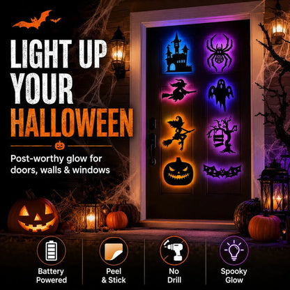 Plonksy™ Halloween Glow Silhouettes