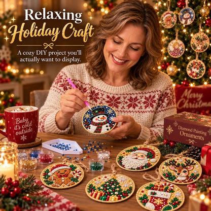 Plonksy™ SparkleCraft Christmas Ornament Kit