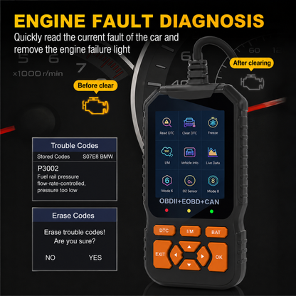 V520 OBD2 Scanner for Cars