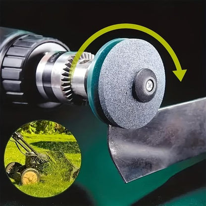Plonksy™ Drill-Powered Mower Blade Sharpener