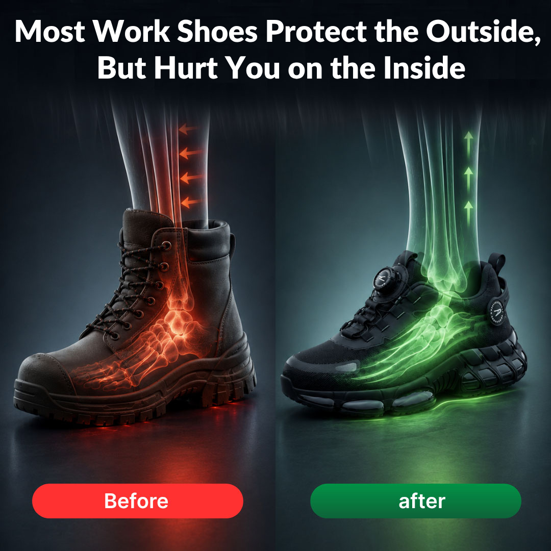 Plonksy™ WorkRunner Construction shoes