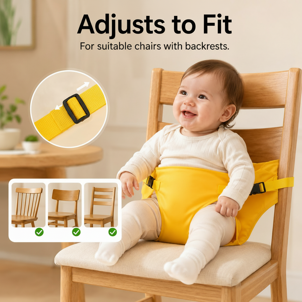 Plonksy™ Portable Baby Chair Harness