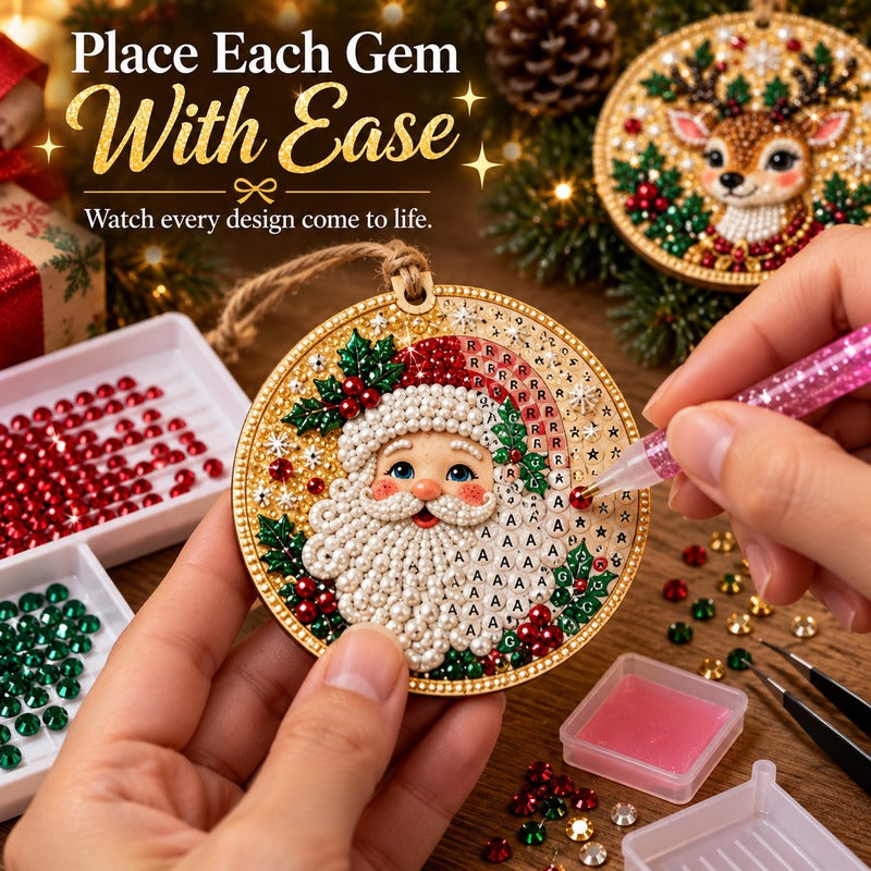 Plonksy™ SparkleCraft Christmas Ornament Kit