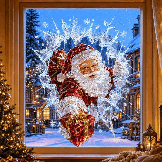 MerryBurst™ 3D Christmas Window Decal