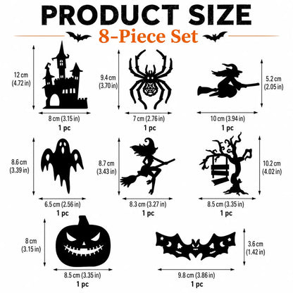 Plonksy™ Halloween Glow Silhouettes