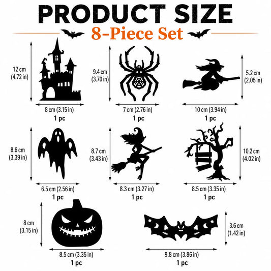 Plonksy™ Halloween Glow Silhouettes