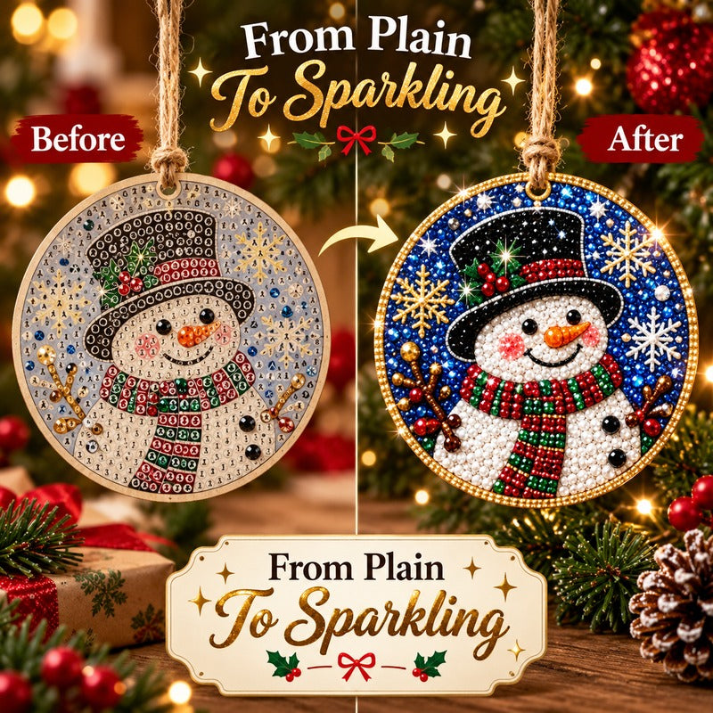 Plonksy™ SparkleCraft Christmas Ornament Kit
