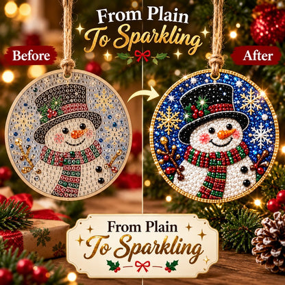 Plonksy™ SparkleCraft Christmas Ornament Kit