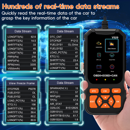 V520 OBD2 Scanner for Cars