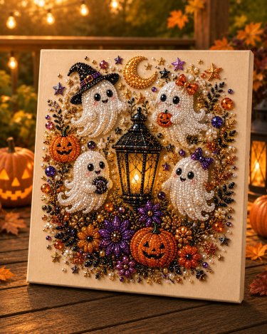 Plonksy™ Halloween DIY Art Kit