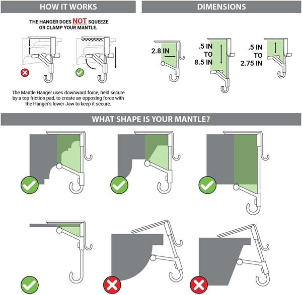 mantle-hangers