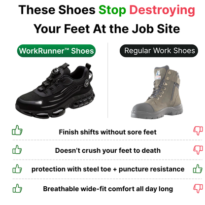 Plonksy™ WorkRunner Construction shoes