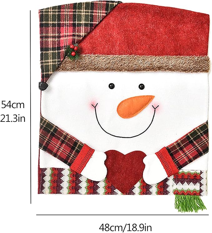 Plonksy™ JollySeat Christmas Chair Cover