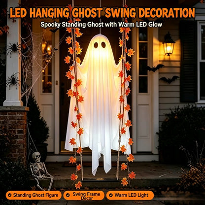 Plonksy™ 5FT Glowing Swing Ghost