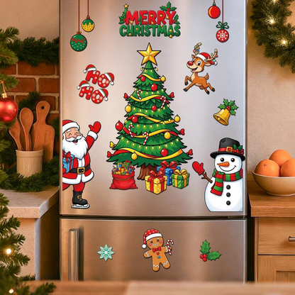 JollyFridge™ Christmas Magnet Set