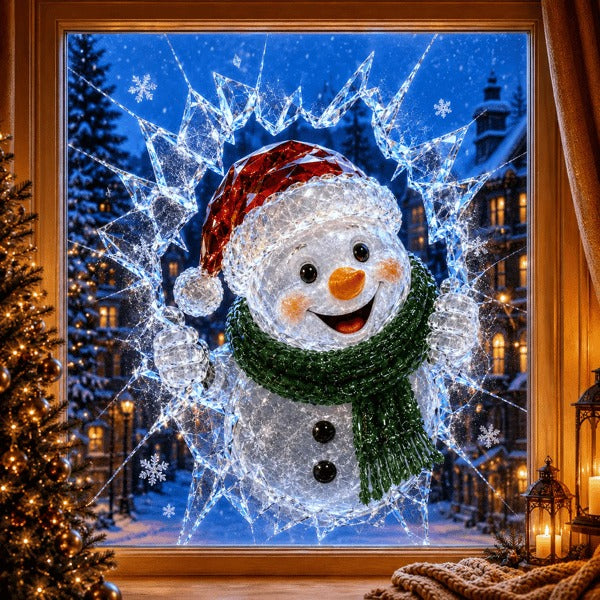 MerryBurst™ 3D Christmas Window Decal