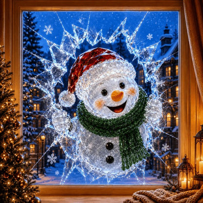 MerryBurst™ 3D Christmas Window Decal