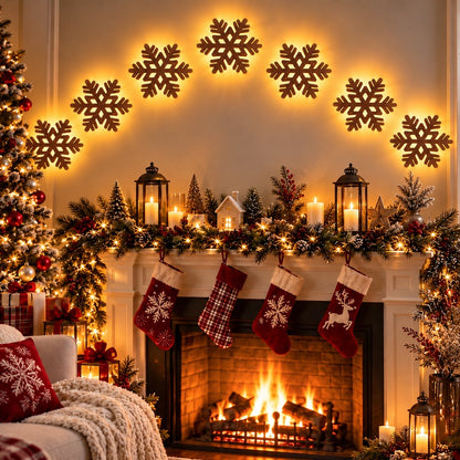 Plonksy™ SantaGlow – LED Christmas Wall Decor