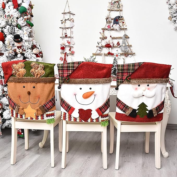 Plonksy™ JollySeat Christmas Chair Cover