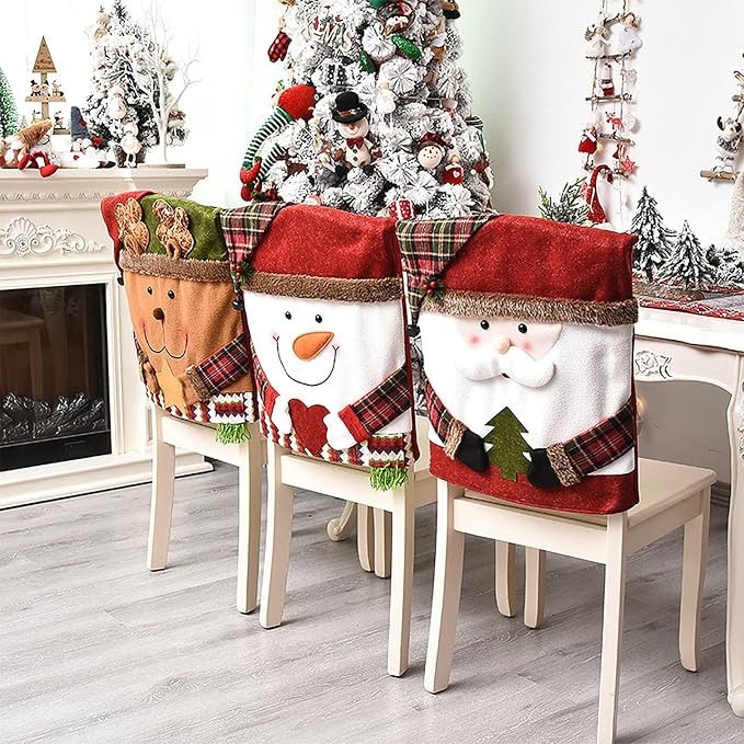 Plonksy™ JollySeat Christmas Chair Cover