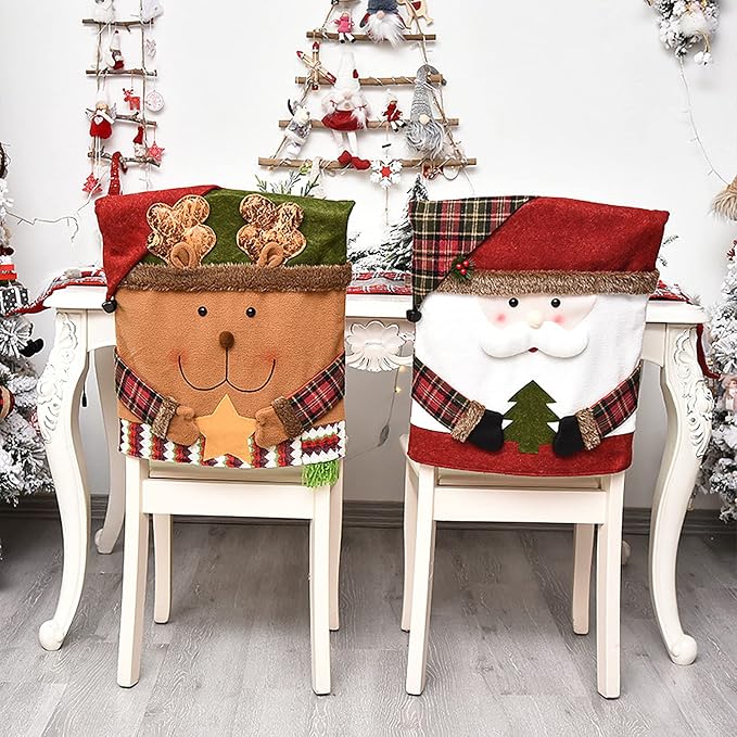 Plonksy™ JollySeat Christmas Chair Cover