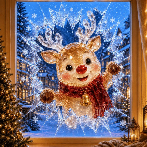 MerryBurst™ 3D Christmas Window Decal