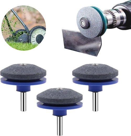 Plonksy™ Drill-Powered Mower Blade Sharpener