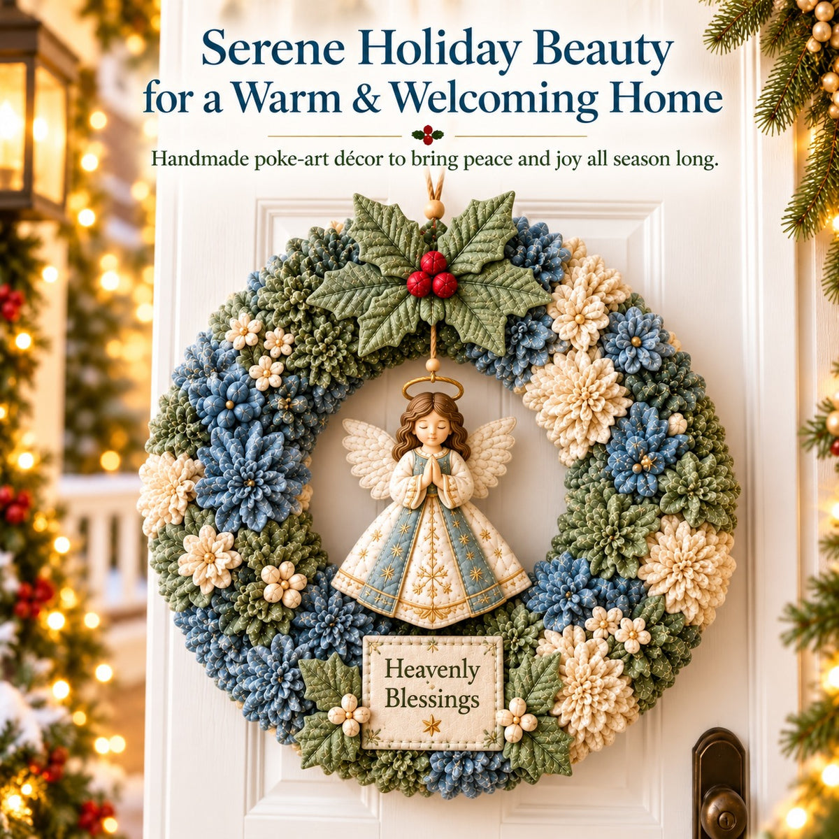 TuckJoy™ 3D Fabric Wreath Kit