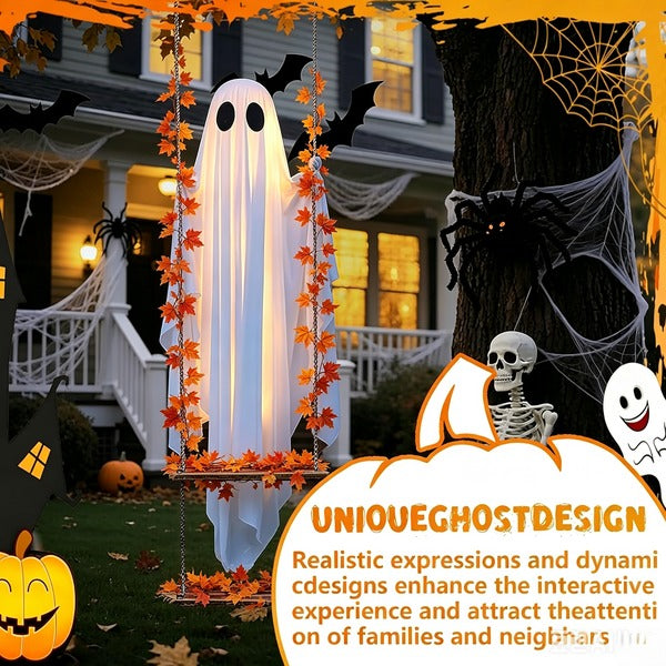 Plonksy™ 5FT Glowing Swing Ghost