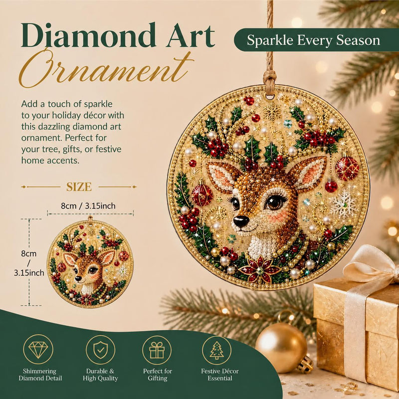 Plonksy™ SparkleCraft Christmas Ornament Kit