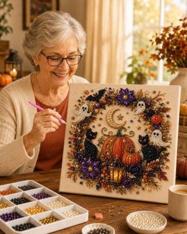 Plonksy™ Halloween DIY Art Kit