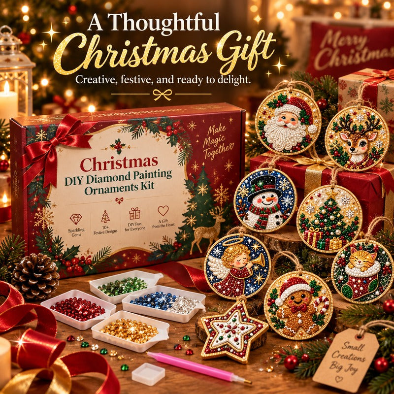 Plonksy™ SparkleCraft Christmas Ornament Kit