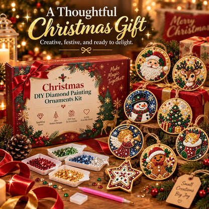 Plonksy™ SparkleCraft Christmas Ornament Kit