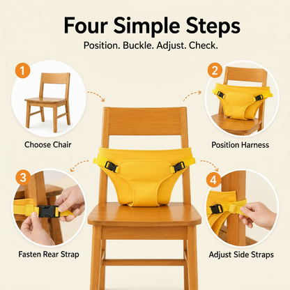 Plonksy™ Portable Baby Chair Harness