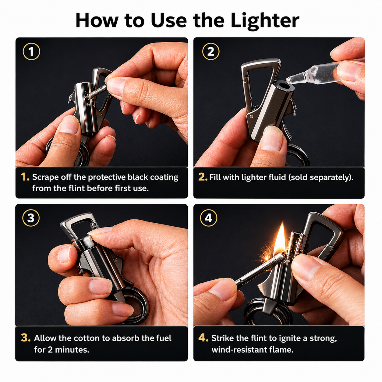 Keychain Multi-Tool Lighter
